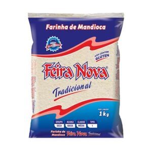 Farinha de Mandioca Feira Nova 1kg